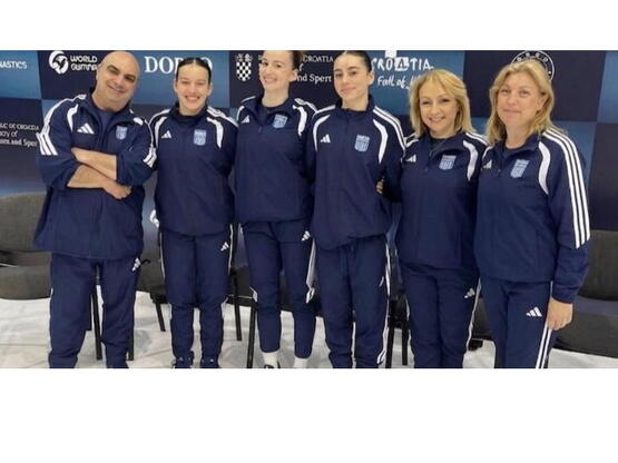 Στο Όσιγεκ με την Εθνική Ενόργανης η πατ...