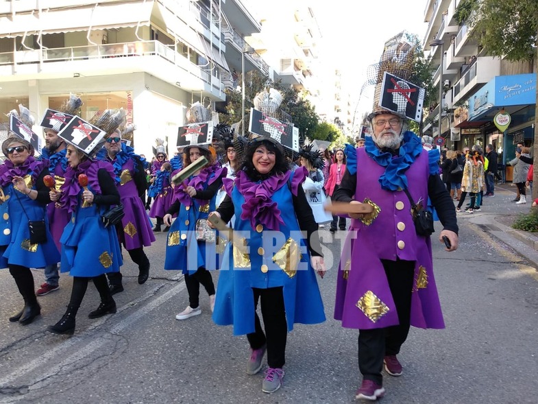 Στους δρόμους τα πληρώματα του πατρινού καρναβαλιού - Παρέλασαν και στο Ρέθυμνο - εικόνα 3
